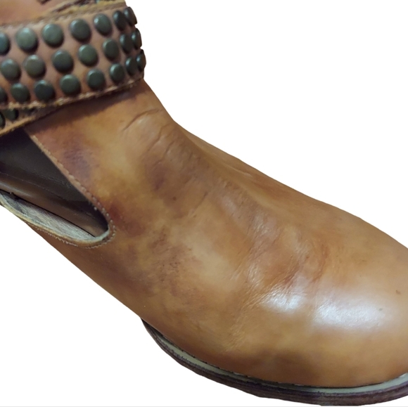 Jeffrey Campbell Leather Ibiza Last Watson Ankle Booties - Picture 15 of 16